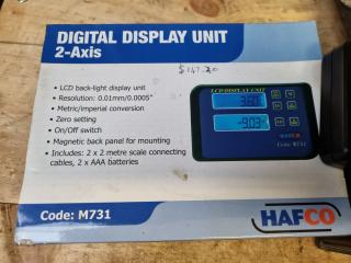Hafco 2-Axis Digital.Disolsy Unit M731