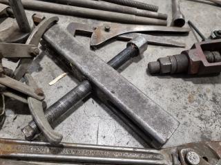 Assorted Vintage Tools, Wrenches, Pullers, & More