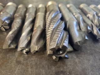 Large Lot of Milling Machine Endmills 