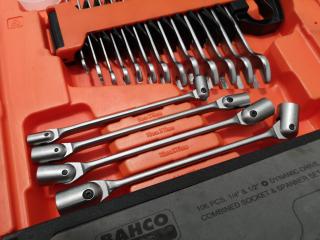 Bahco Combined Socket & Spanner Set