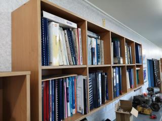 Large Wall Mounted Office Bookshelf