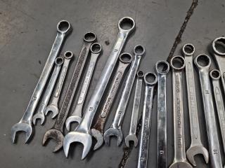 46x Assorted Combination Wtenches Spanners