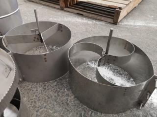 Assorted Chimney Flue Tops & Other Components