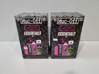 2x Muc-Off E Bike Essentials Kits