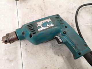3x Corded Drills by Makita