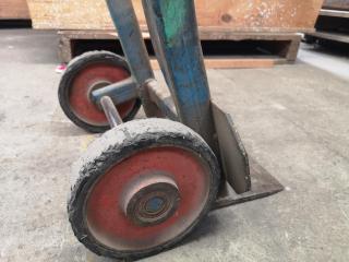 Vintage Workshop Sack Barrel Trolley, NZR Labeled