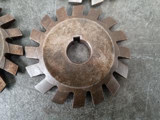 4 x Milling Machine Cutters