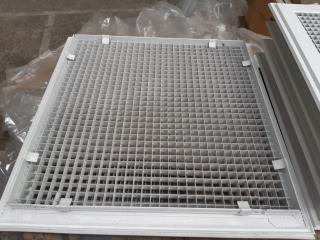 11 Assorted Aluminum Vent Grilles