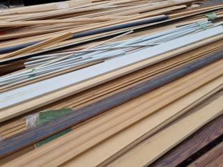 Mixed Lot of Wood & MDF Trim, Edging Boards & More