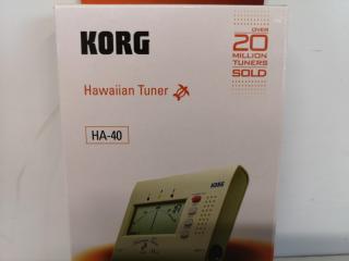 Korg Hawaiian Tuner HA-40