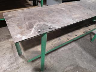 Workshop L-Shaped Corner Work Table Workbench