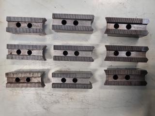 3 Sets of CNC Chuck Jaws