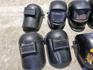 Large Lot of Welding Helmets 