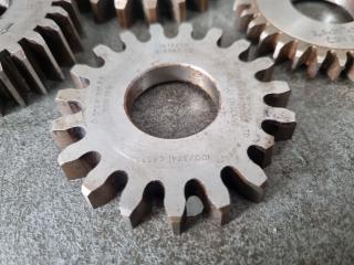 4 x Gear Shaper Cutters