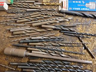 Large Lot of Drill Bits 