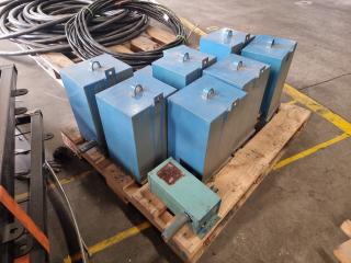 Pallet of Assorted Power Transformers