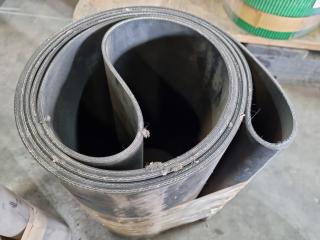 2x Industrial Conveyor Belt Rolls