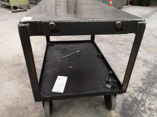 Heavy Steel Workshop Cart Trolley