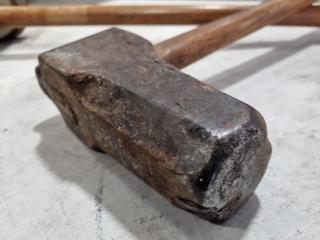 Vintage Wooden & Iron Mallets