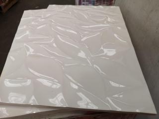 450x300mm Ceramic Wall Tiles, 4.86m2 Coverage