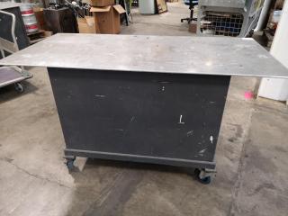 Heavy Duty Mobile Workshop Workbench Table Cabinet