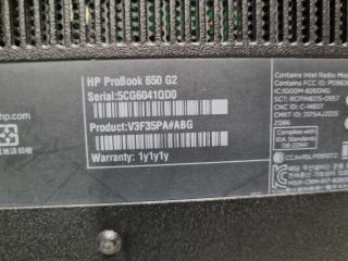 HP ProBook 650 G2 Laptop Computer W/ Core i5 & Windows 10 Pro