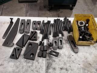 Assorted Loose Mill Lockdown Kit Components & Parts