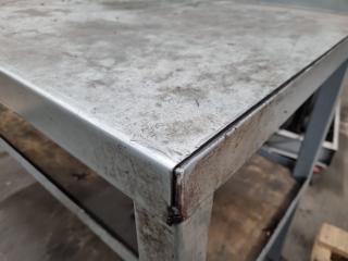 Steel Workbench w/ Wall Shelf