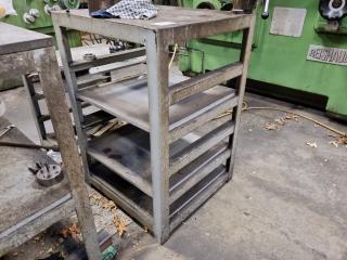 Heavy Duty Steel Shelving Workbench Unit