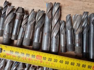 90+ Assorted Milling Bits