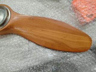 Wooden Propeller Barometer