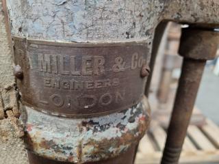 Vintage Antique Drill Press The Denbigh