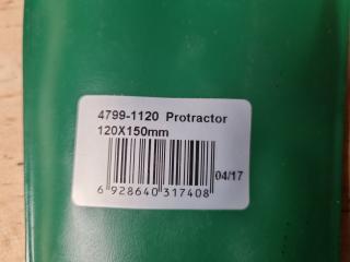 Insize 120x150mm Protractor 4799-1120