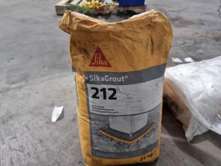 3 Partial Bags of Sika Grout