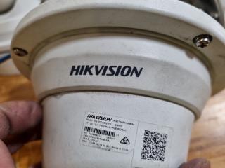 4x Hikvision 4mp Network Turrent Dome Security Cameras