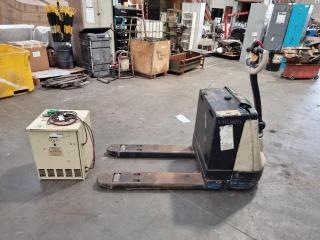 Crown WP 2300 Series Electric Pallet Jack with Charger