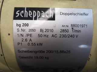 Scheppach BG200 Bench Grinder
