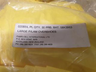 4 Packs of Large P/Lam Overshoes