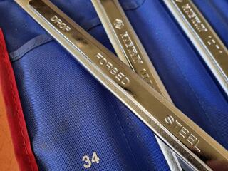 King Tony 6-Piece Large Size Metric Combination Wrench Set