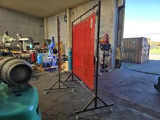 2 x Large Welding Screens