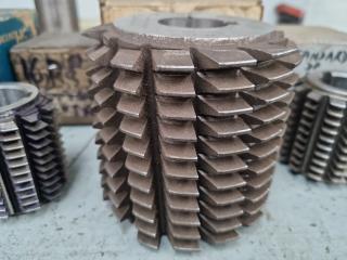 4 x Gear Hobber Cutters