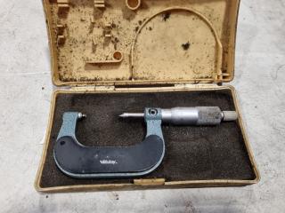 Mitutoyo 25-50mm Outside Micrometer