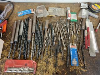 Large Lot of Drill Bits 