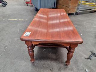 Vintage Wooden Coffee Table