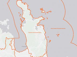 Right to place licences in 3320 - 3340 MHz in Thames-Coromandel District