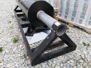 Agricultural Silage Plastic Liner Roll w/ Rack