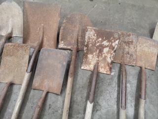 13x Assorted Vintage Shovels & Spades