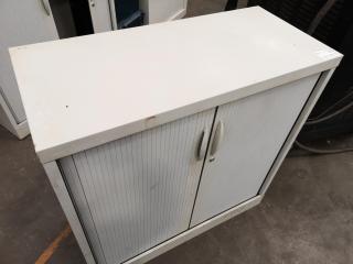 Tambour Door Office Cabinet