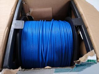 Spool of CAT5e Communication Network Cable