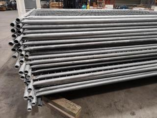 40x Worksite Safety Fencing Sections